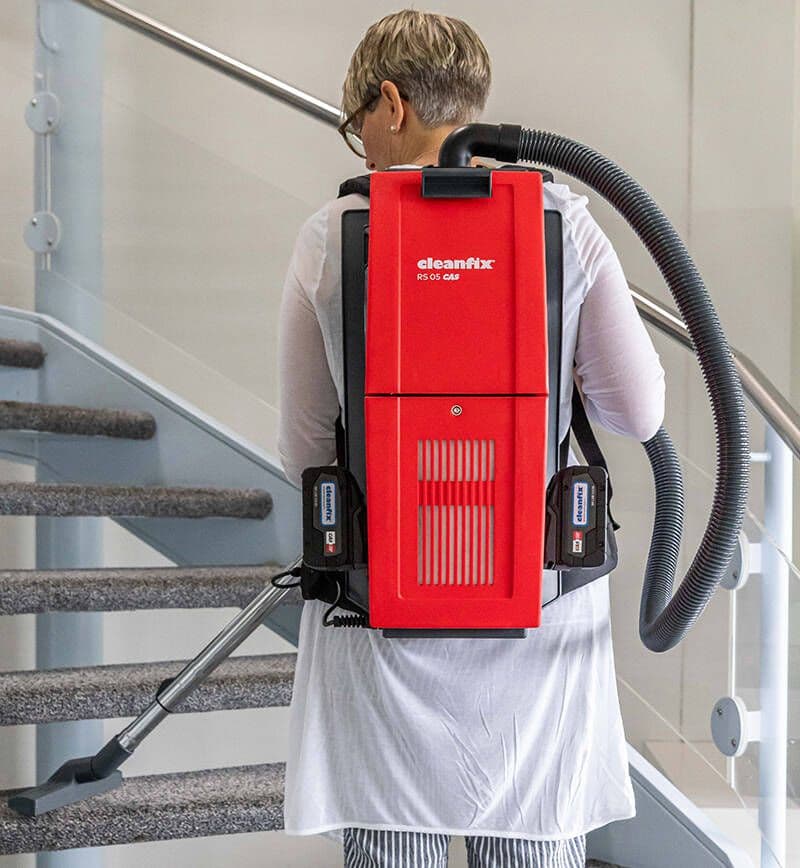 CLEANFIX RS05 CAS Akku-Rucksackstaubsauger 12