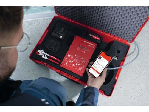 ROTEST AIR mit 4Ah Akku und Ladegerät 1
