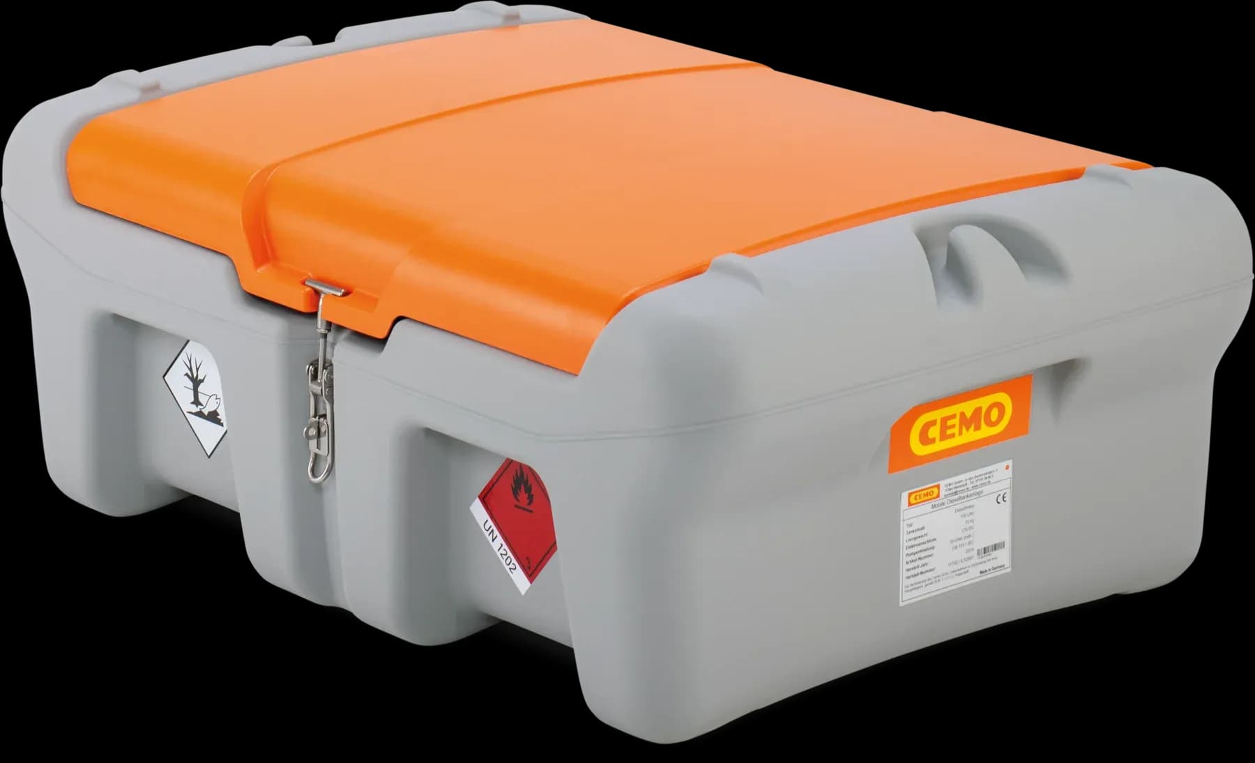 CEMO DT-Mobil Easy Pick-up 210 L, CAS ohne Akku und Ladegerät 1