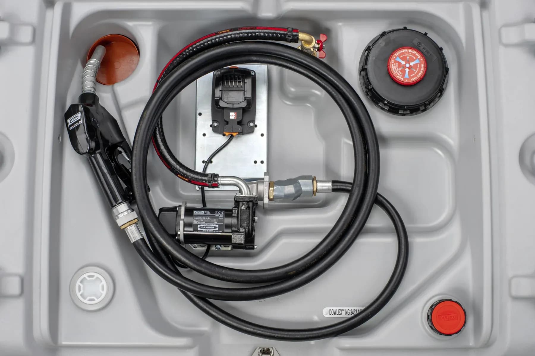 CEMO DT-MOBIL EASY 620 l CAS mit Cematic 3000/18 (Ohne Ladegerät und Akku – nutzen Sie Ihren eigenen CAS Akku)