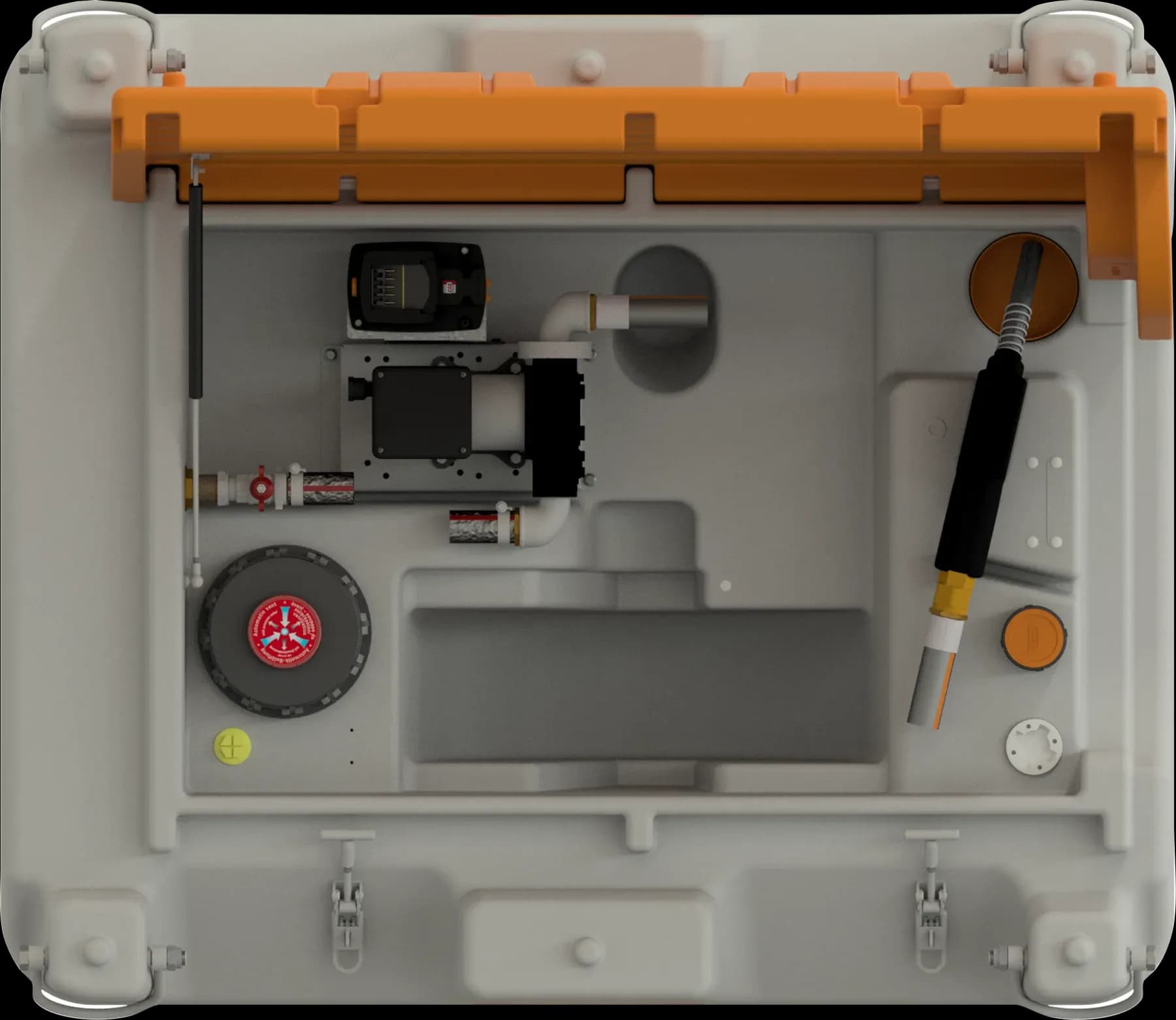 CEMO DT-MOBIL Easy Dieseltank, 980 l Basic, Cematic 56/18 CAS 1