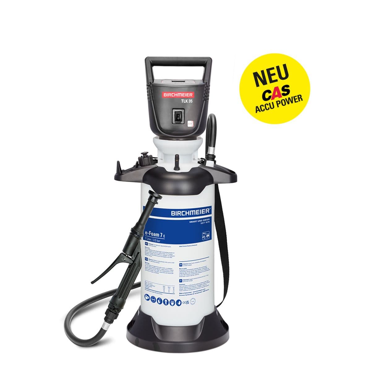 e-Foam 7 E (CAS ohne Akkupack, ohne Ladegerät)