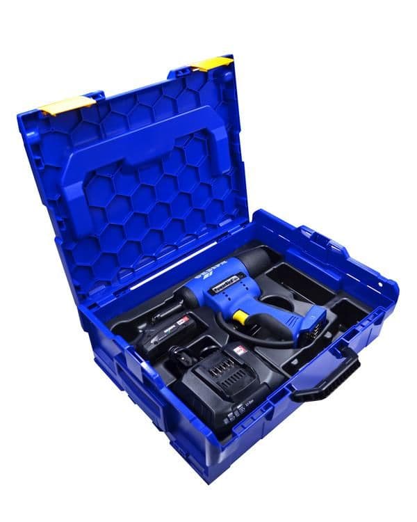 PowerBird Pro Gold Edition CAS mit 1 Li-Ion Akku 18V - 2,0 Ah / Ladegerät in L-Boxx 3