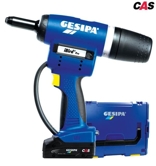 iBird Pro Gold Edition CAS mit 1 Li-Ion Akku 18V - 2,0 Ah / Ladegerät in L-Boxx 1