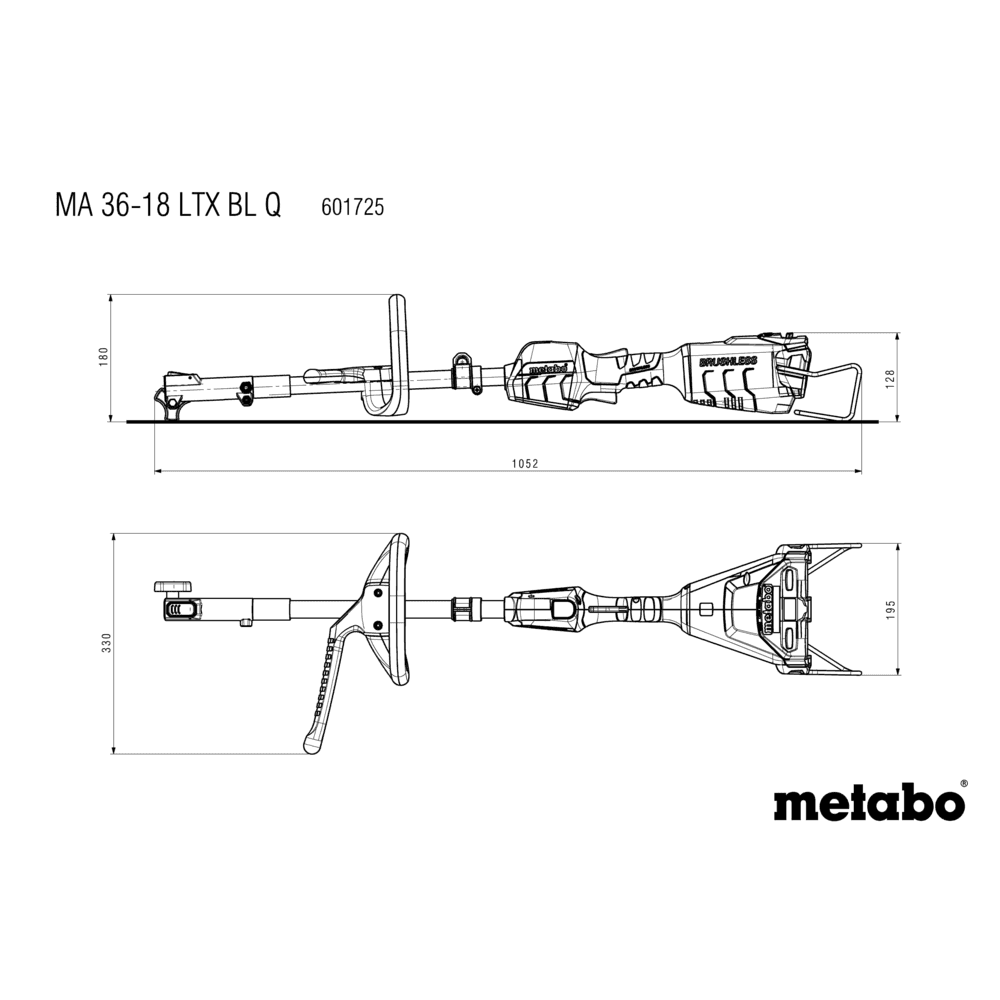 MA 36-18 LTX BL Q (601725850) Akku-Multifunktionsantrieb 8