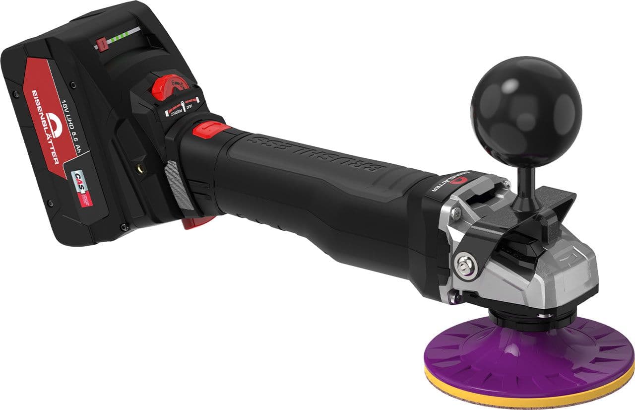 VARILEX POLISHER AKKU BRUSHLESS Grundset im Koffer inkl. Ladegerät und 2 Akkus 3