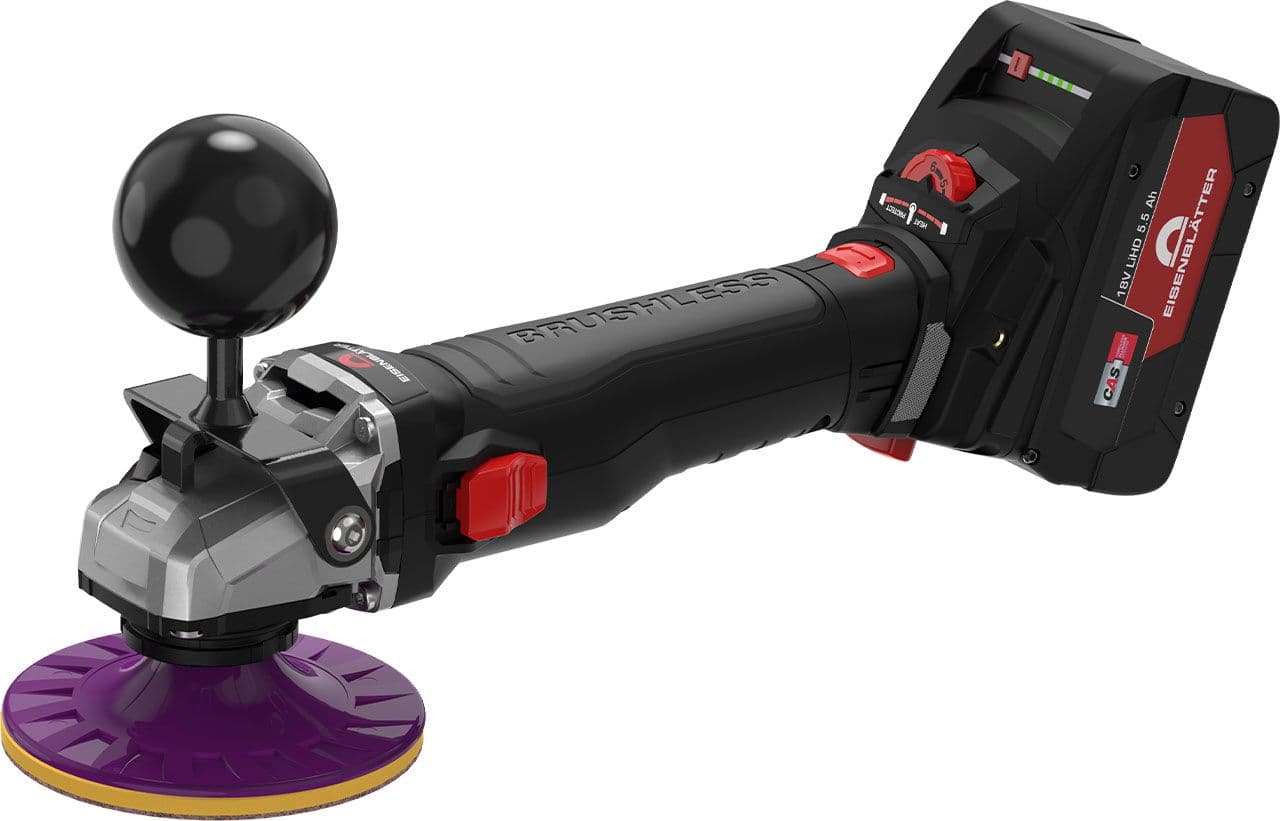 VARILEX POLISHER AKKU BRUSHLESS Grundset im Koffer inkl. Ladegerät und 2 Akkus