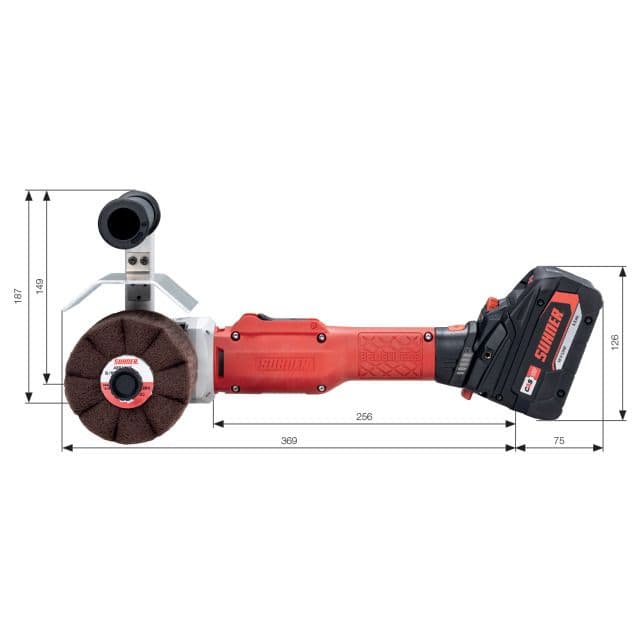 Akku- Satiniermaschine APG 5-R 1