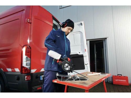 PIPECUT MINI inkl. Lader EU, 4Ah Akku 3