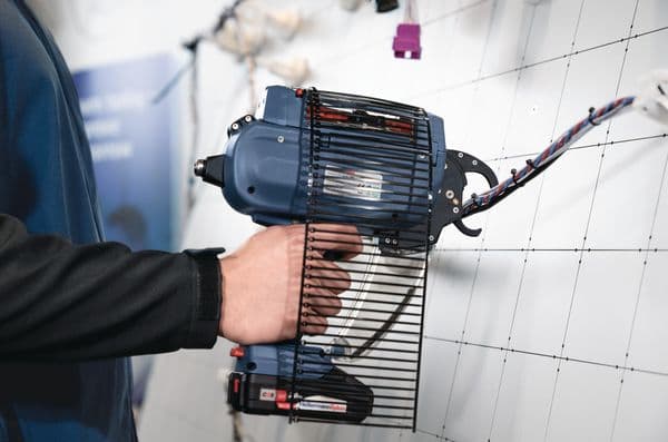 Automatische Kabelbinderpistole Dmax=20mm, für 2.5mm, 3.184kg, blau 2