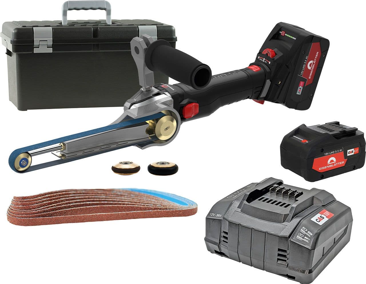 BAND-IT AKKU BRUSHLESS Grundset im Koffer inkl. Ladegerät und 2 Akkus 1