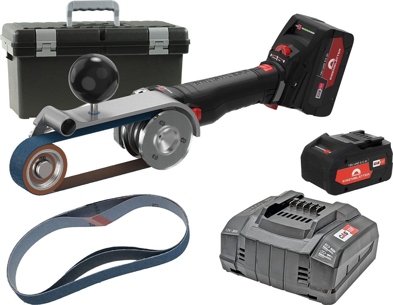 ROHR MAX AKKU BRUSHLESS Grundset im Koffer inkl. Ladegerät und 2 Akkus 1
