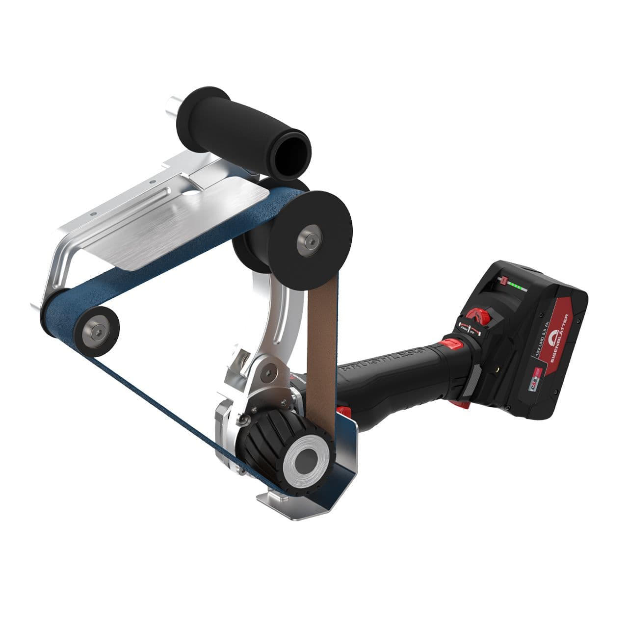 TOPRAIL AKKU BRUSHLESS Grundset im Koffer inkl. Ladegerät und 2 Akkus