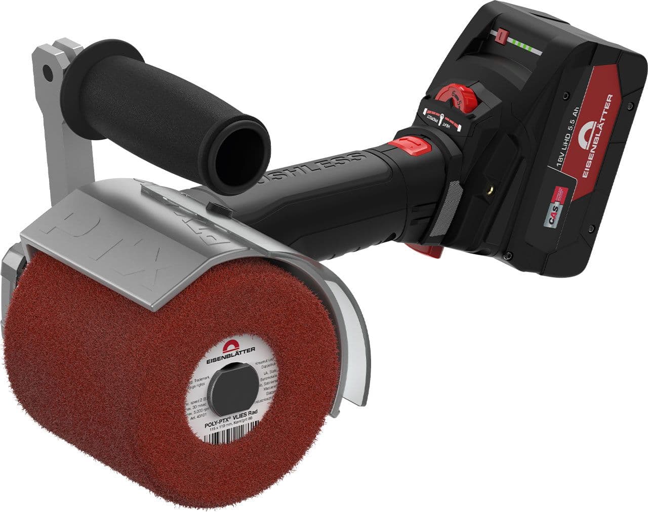 POLY-PTX AKKU BRUSHLESS Grundset im Koffer inkl. Ladegerät und 2 Akkus