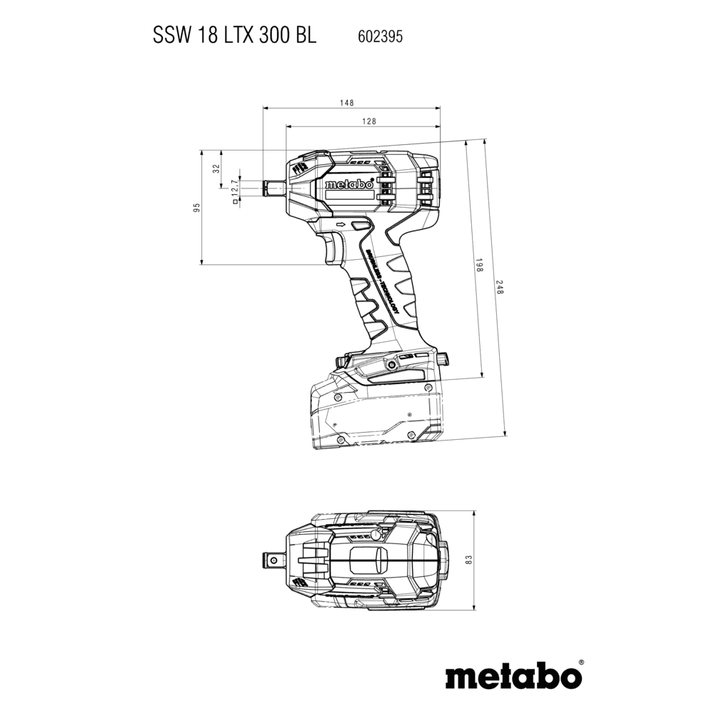 SSW 18 LTX 300 BL (602395840) Akku-Schlagschrauber 5
