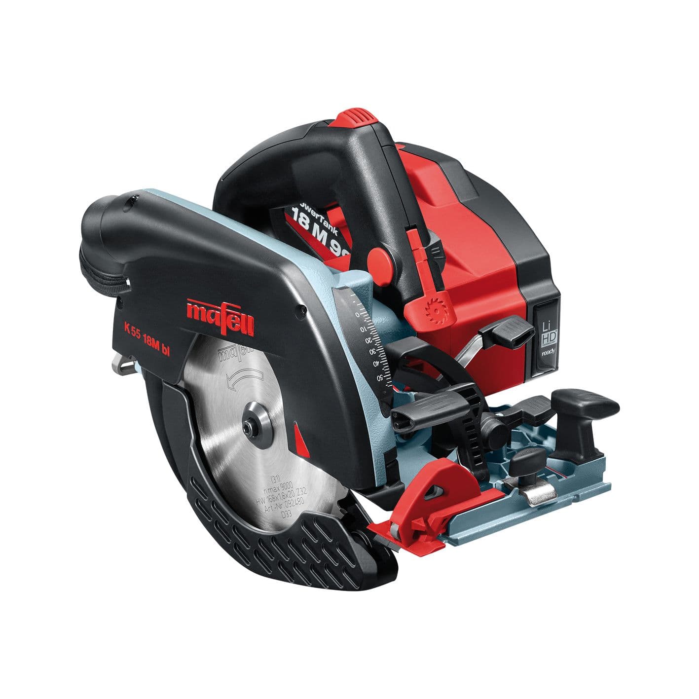Akku-Handkreissäge K 55 18M bl PURE im T-MAX