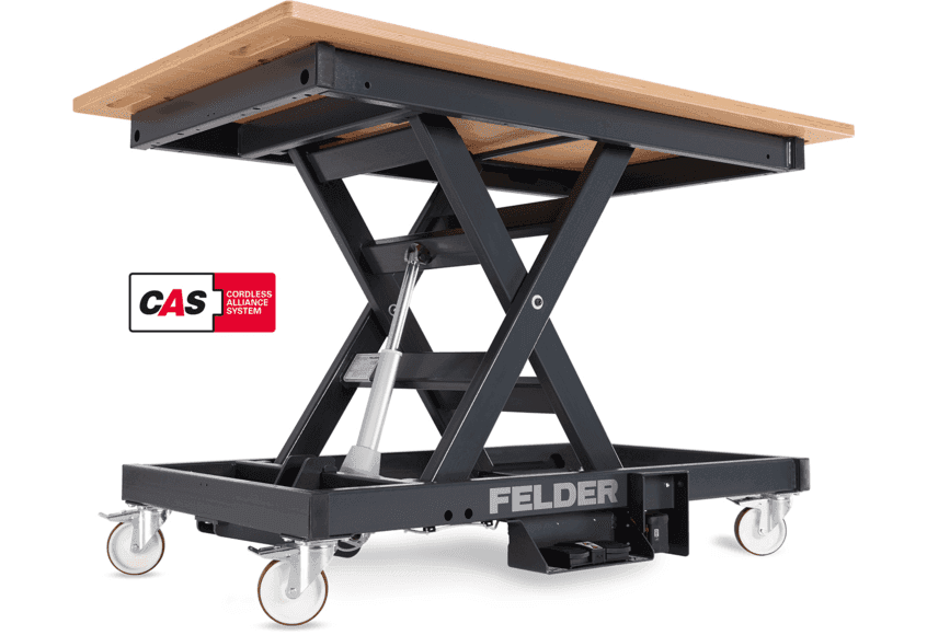 SET: Arbeitstisch FAT 300S Power Drive | CAS Akkupack LiHD | Ladegerät ASC 55 9