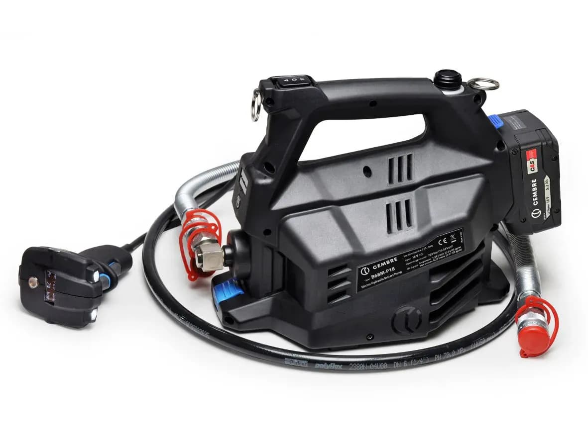B68M-P18 Tragbare batteriebetriebene elektrohydraulische Pumpe