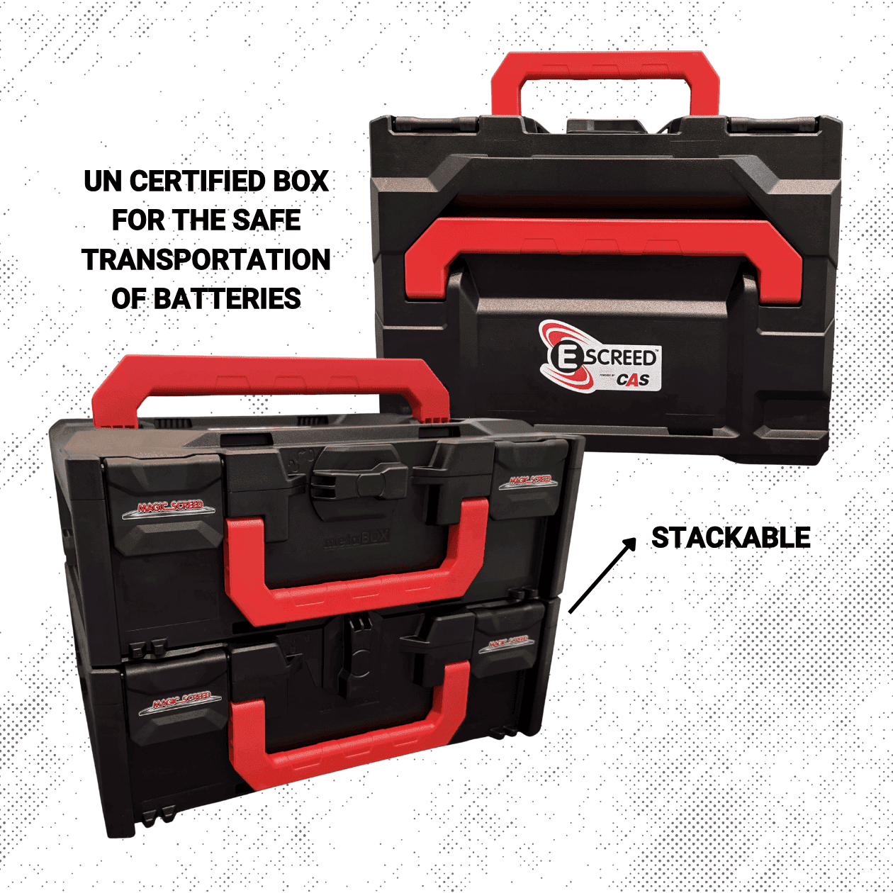 E-SCREED BATTERIE-SETS 4