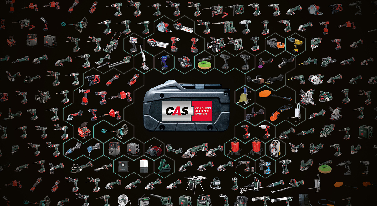 Übersicht der CAS kompatiblen Elektrowerkzeuge